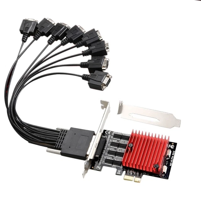Carte PCIe 7 Ports USB 3.2 Gen1 5Gbps - Extension Avant Pour PC, Compatible Windows/Linux - 5