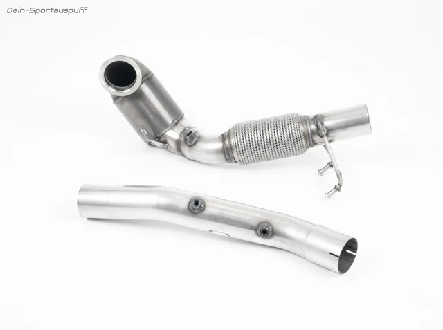 Milltek Ø76mm Frontpipe 200-Kat + Opf-Rohr VW Golf 7 Gti Performance Incl. Tcr