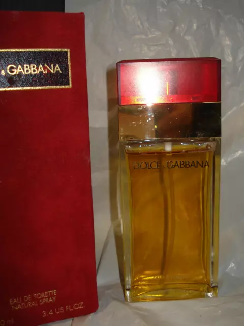VTG DOLCE Gabbana by D G Eau de Toilette Woman Red Box Natural