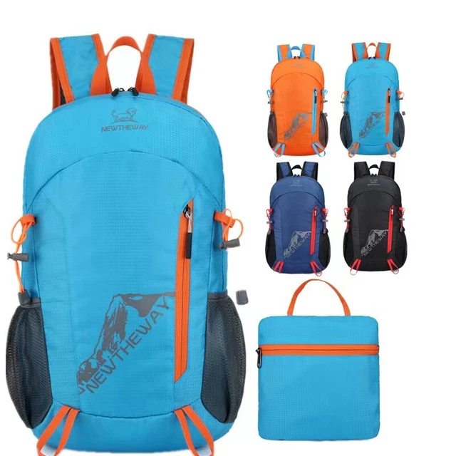 Large Capacity Outdoor Mountaineering Anti Splashing Foldable Travel Backpack