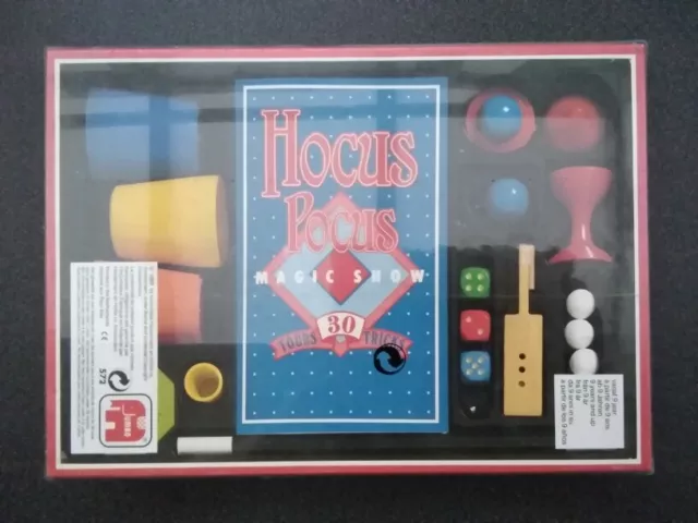 Gioco Da Tavolo - Hocus Pocus Magic Show - 30 Trucchi - Jumbo 1989 2