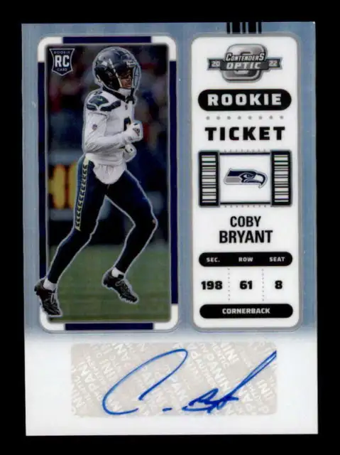 Cody Bryant 2022 Contenders Optic Rookie Ticket Silver Prizm Auto Rc Bd7590