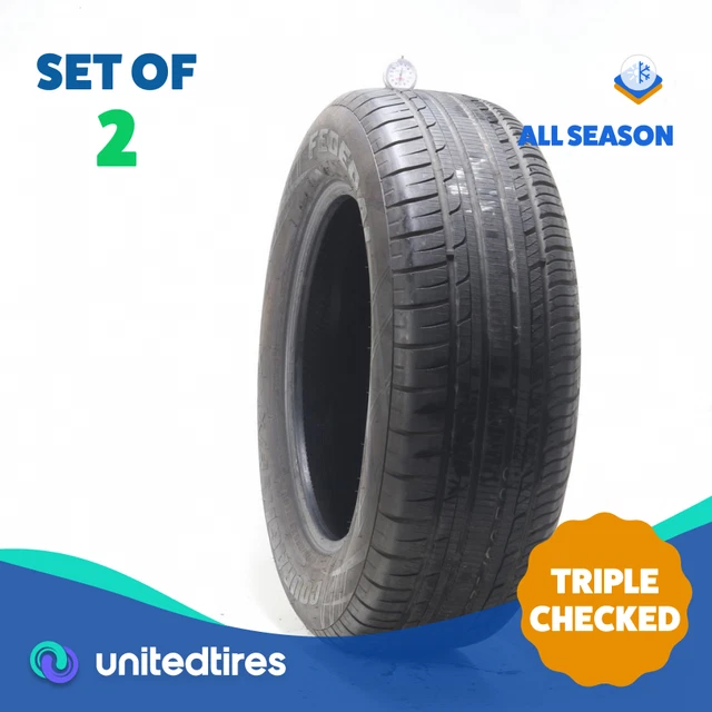 Set of (2) Used 275/60R20 Federal Couragia FX 119V - 7-7.5/32