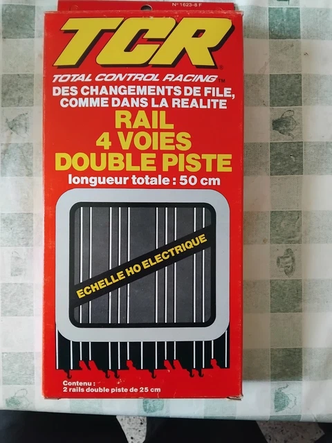 Lot De 6 Courbes 90° TCR Pour Changement De File (circuit De Train Miniature) - Occasion