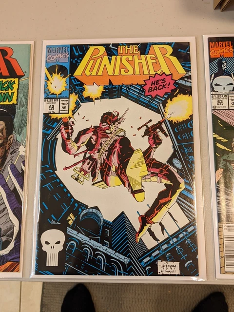 Punisher #61 #62 #63 Lot Of 3 Marvel Comics NM 3