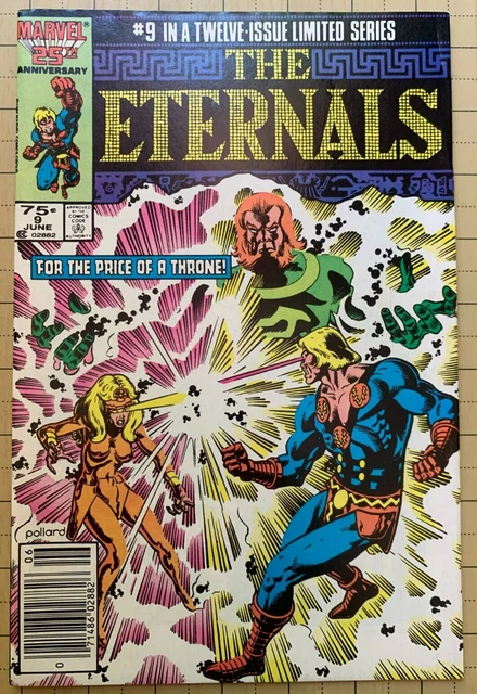 THE ETERNALS VOL. 2 #9 - LIMITED SERIES (Marvel June 1986)