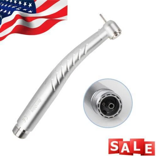 Denshine Dental LED Fiber Optic Handpiece 2-High Speed US Seller