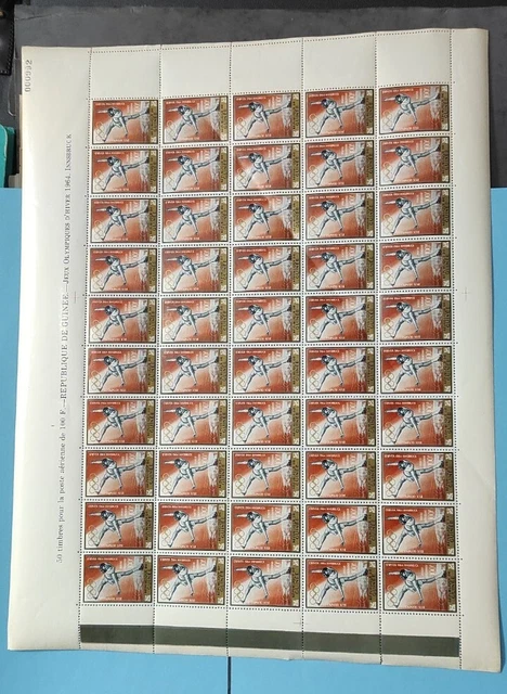 Bloc-feuillet Guinée 2007 Tortues Et Poissons - Collection Timbres Neufs MNH, édition Complète N°1189