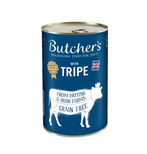 Butcher's Tripe Wet Dog Food Tin 1200g - Pack Of 6