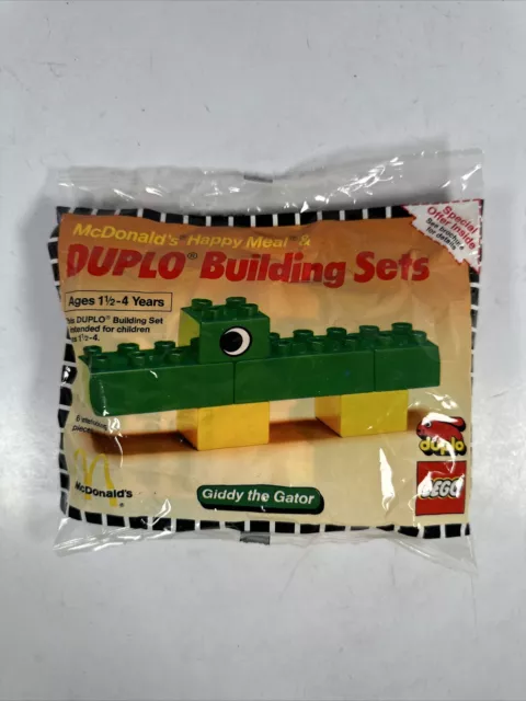 1989 Mcdonalds | Lego Duplo | Giddy Gator | Happy Meal Toy