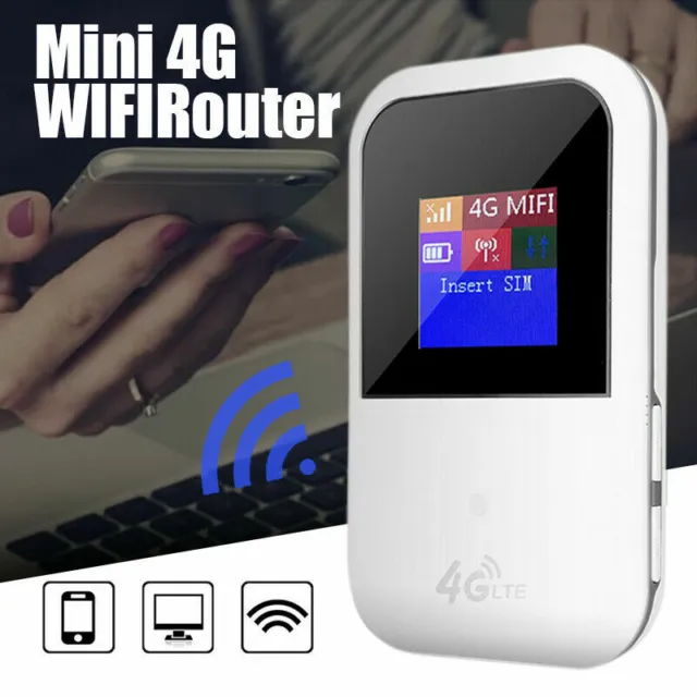 Router portatile 4G LTE wireless a banda larga WiFi hotspot slot scheda SIM USB cellulare
