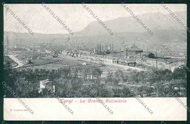 Terni Città Alterocca 5 cartolina QK4412