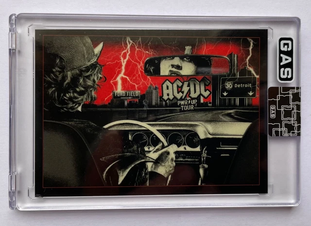 AC/DC POWER UP tour 2025 trading card detroit EUR 85,00 - PicClick FR