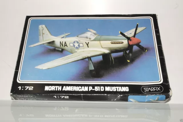 Starfix North American P-51D Mustang 1/72  Model Kit