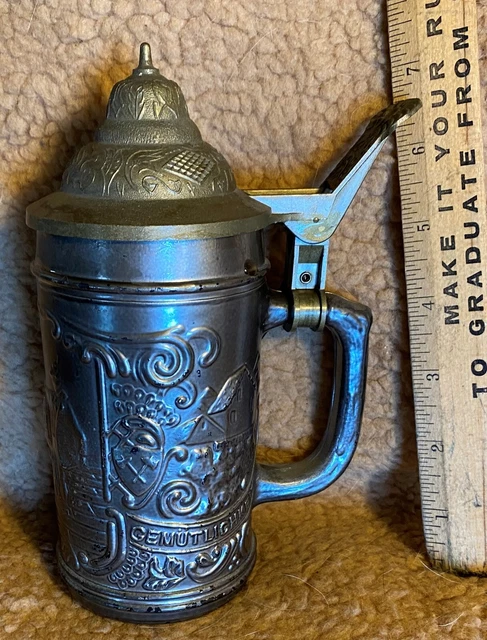 Vintage Cemutlichtet Beer Stein (AL178)