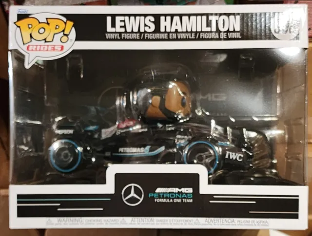 Funko POP Rides #308 Lewis Hamilton AMG Petronas F1 Formula One Team