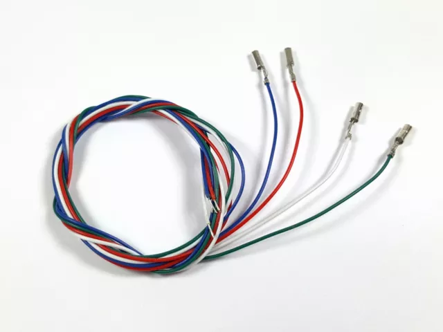 Technics Sl 1210 MK2 MK3 M3D MK3D MK5 Kit 4 Cables Phono Arm Connector Sme