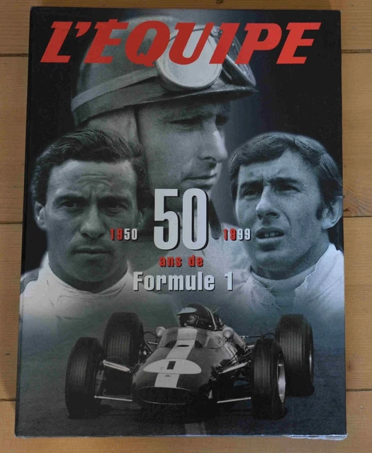COFFRET L'EQUIPE 1950-1999 // 50 Ans De Formule 1 EUR 19,99 - FR