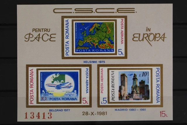 Rumänien, MiNr. Block 183, postfrisch / MNH - 623905