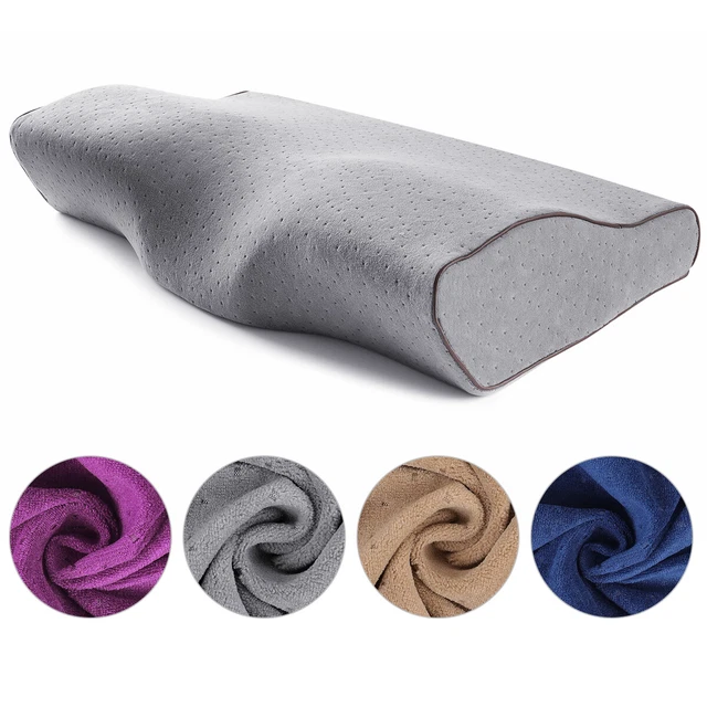 Contour Memory Foam Pillow Ergonomic Orthopedic Sleep Neck Support Pain Relief