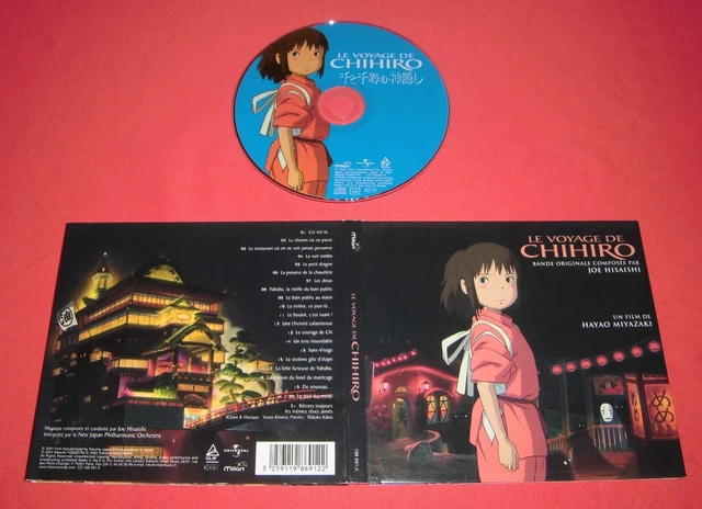 CD LE VOYAGE de Chihiro Bande Originale [Joe Hisaishi] Hayao Miyazaki