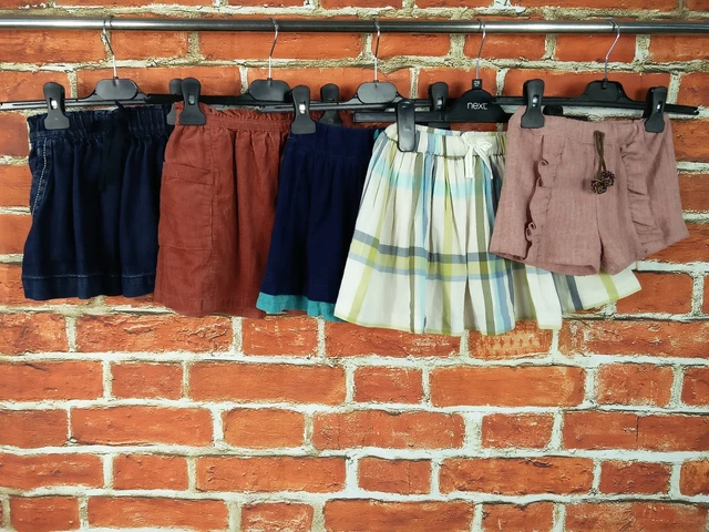 Girls Bundle Age 2-3 Years Mamas & Papas Zara Next Skirts Shorts Cord Denim 98Cm