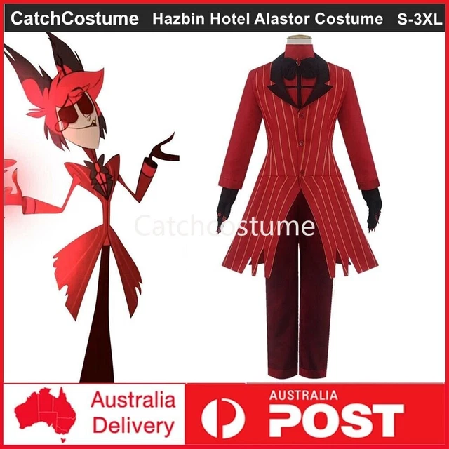 Hazbin Hotel Pins, Alastor/Angel Dust Broches Badges, Hazbin Hotel Merch, Anime Metalen Revers Pin Accessoires Sieraden voor Kleding Caps Rugzak Tassen, 4cm, Metaal