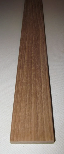Exotic Wood Zone Thin Teak (Burmese) Lumber Board - 1x2x18 Inches - Wood Blank For Crafts