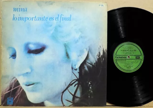 MINA Lo Importante Es El Final Argentina South America Only Compilation LP