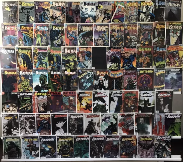 DC Comics Batman 1st Series Comic Book Lot Of 80