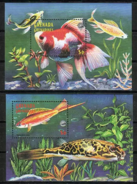 Grenada Grenadines Stamp 2044-2045 - International Year of the Ocean