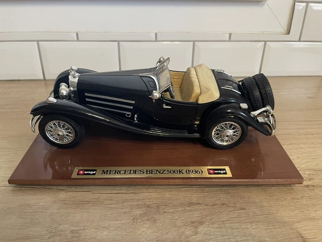 Modelauto MERCEDES BENZ SSK (1928) Burago MST 1/18 AB 5.70 (Neu (gemäss