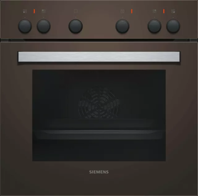 Siemens HE010FBL0 Four Encastré Einbauofen 3D-Heißluft Braun 66L