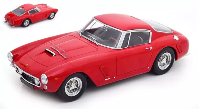 Modellino auto scala 1:18 KK Scale modellismo FERRARI 250 GT SWB 1961 RED