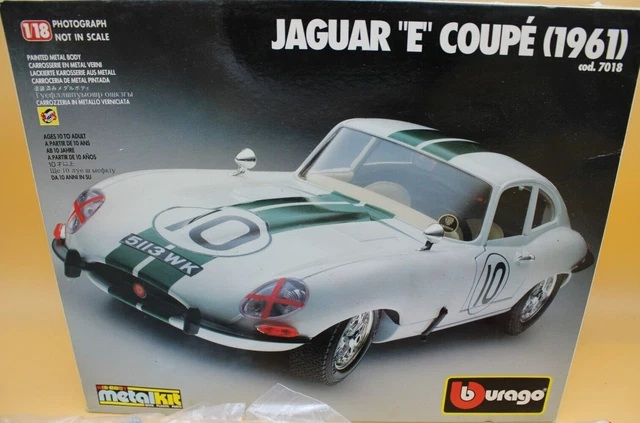 Bburago jaguar 2024 e coupe 1961
