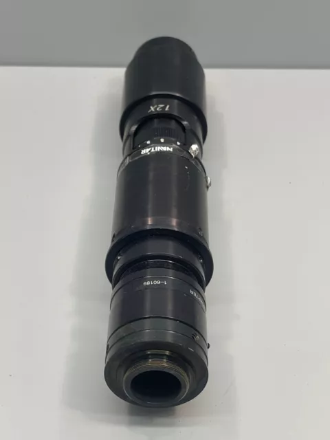 navitar 12x lens 1-50993, w/ adapters 1-60189 and 1-6010, digital imaging