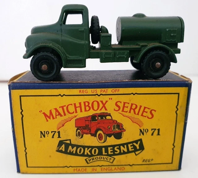 1959 LESNEY MATCHBOX Series 71a Austin 200 Gallon Water