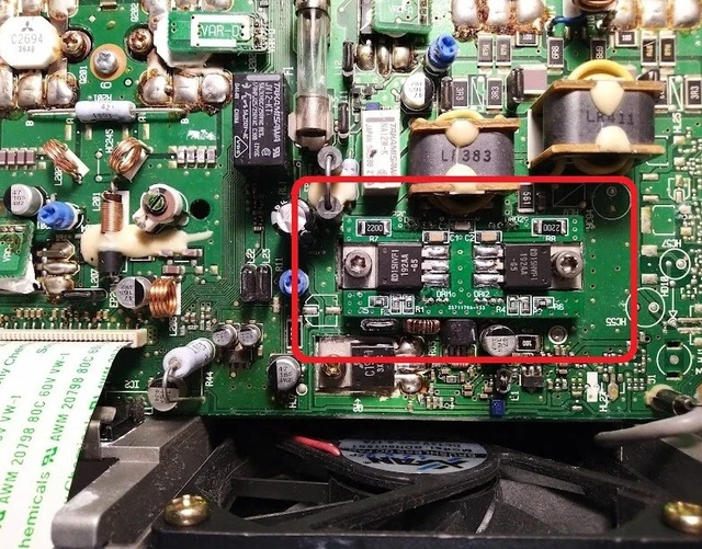 MOD7400DRV PA DRIVER BOARD KIT for ICOM IC-7400 & IC-746 PRO SP2AND ...