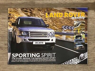 Land Rover Supplemento mensile ""Sporting Spirit"" Range Rover Sport Launch 2004/05