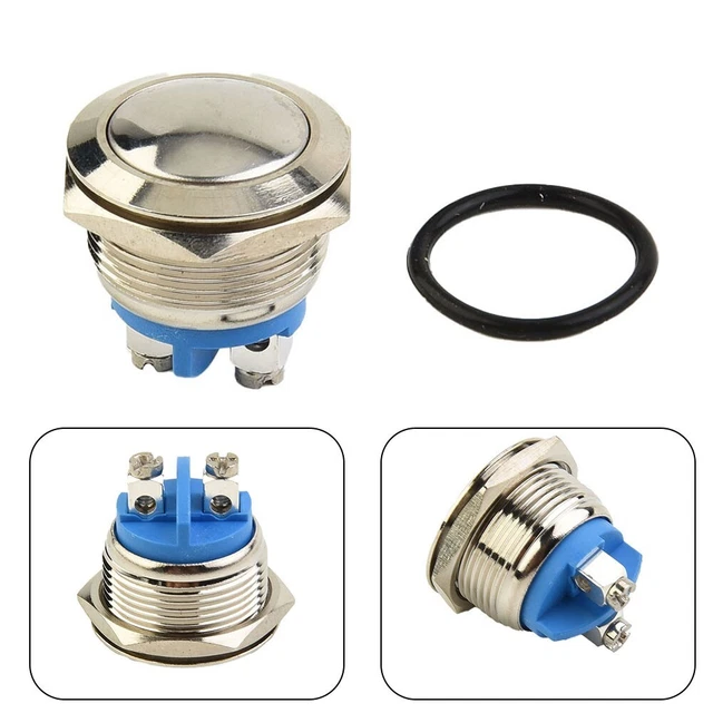 Dual Tool Button RELIABLE TOOLS BUTTON IP67 Momentary Stainless Steel Water Proof £4.14 ...