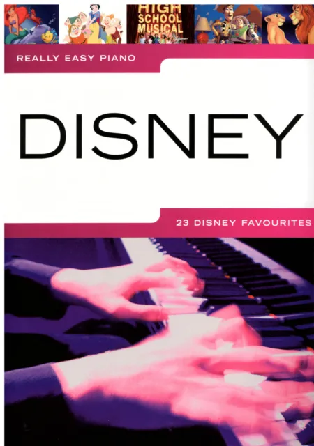 Klavier Noten : Disney (Really Easy Piano ) 23 Titel leicht - leiMittelstufe