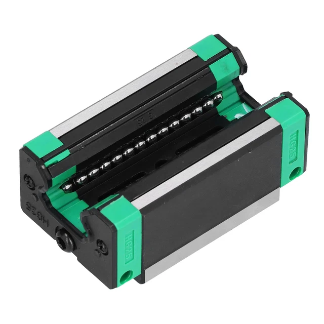 HGH25CA Linear Slider Bearing Steel Rail Slider Block For CNC Machines Automated