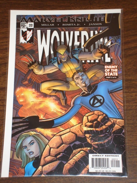 Wolverine #22 Vol3 Marvel Comics Enemy Of The State January 2005