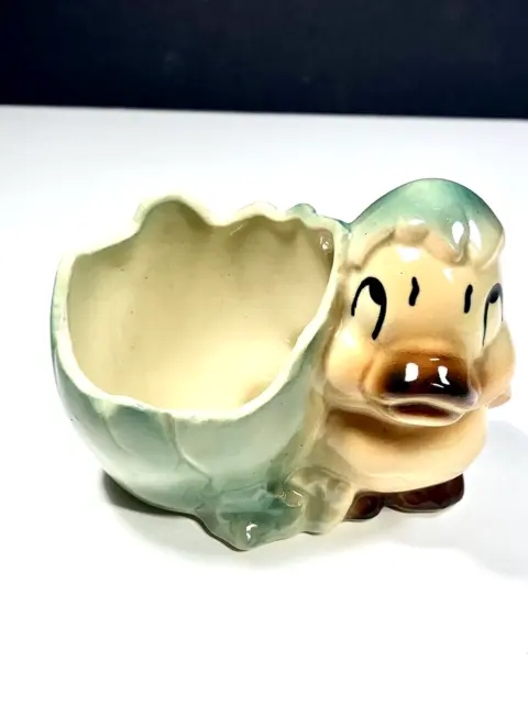 Vintage Duck Shawnee  Ceramic Duckling Pottery Planter