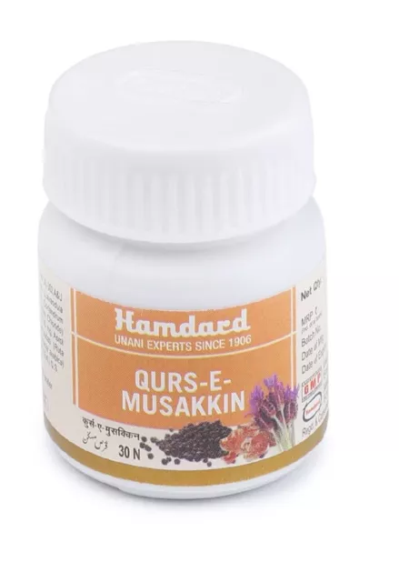 Hamdard Qurs-e-Musakkin mit 30 Tabletten, nützlich für die Gesundheit der...