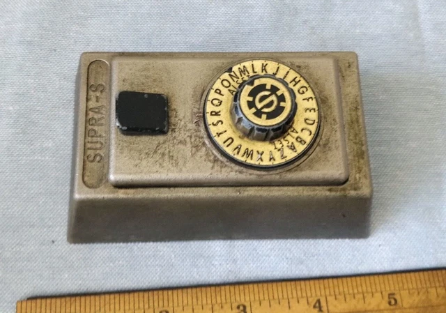 Vintage Supra-S Lock box - Challenge Lock - Combination Vintage Supra-S Lock box - Challenge Lock - Combination
