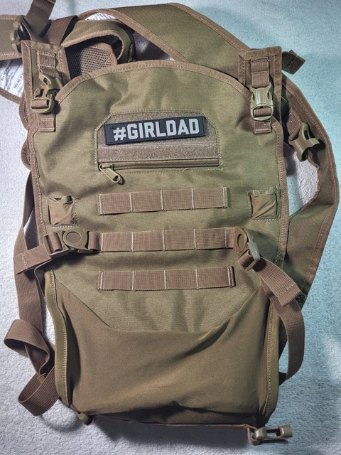 Portabebés táctico Tactical Baby Gear TBG 2.0 marrón coyote Molle
