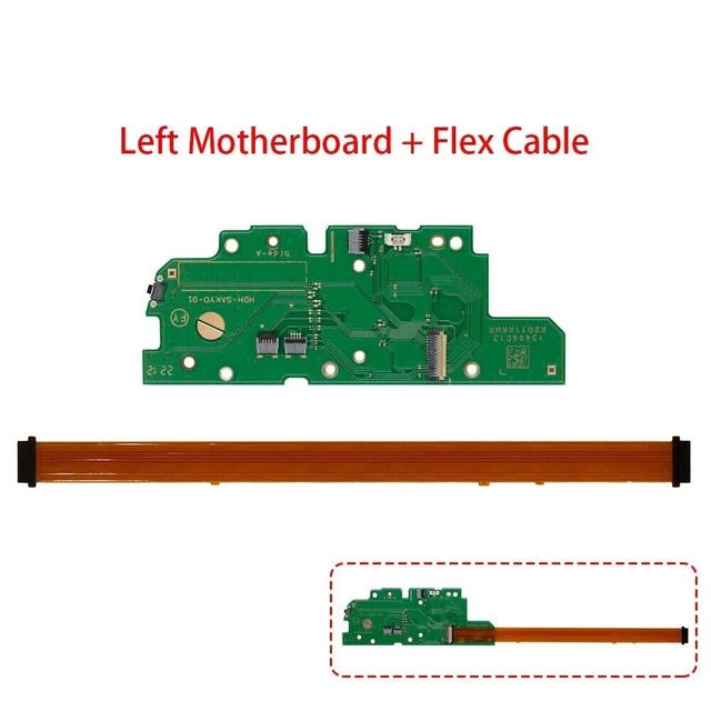 LEFT SIDE MOTHERBOARD Key Button Board With Flex Cable For Nintendo ...