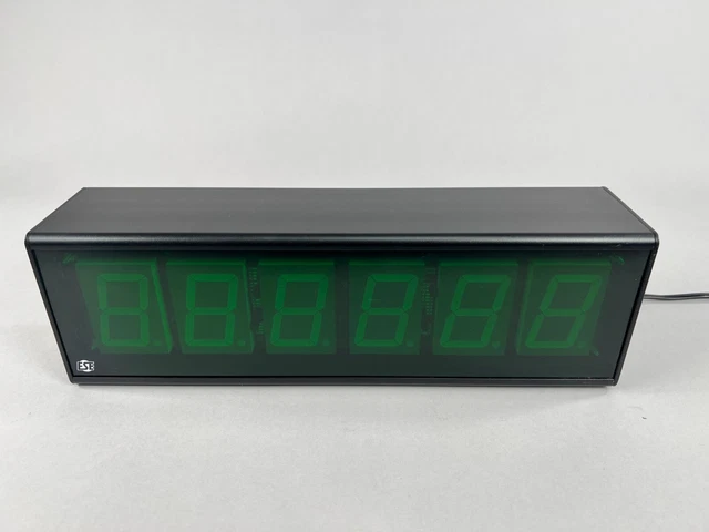 ESE ES-996U/Green Green Wall Mount Time Display