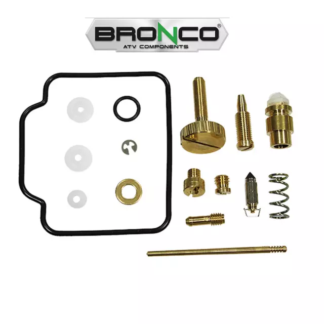 Bronco Carburetor Carb Repair Rebuild Kit Polaris Sportsman 400 2003-2005